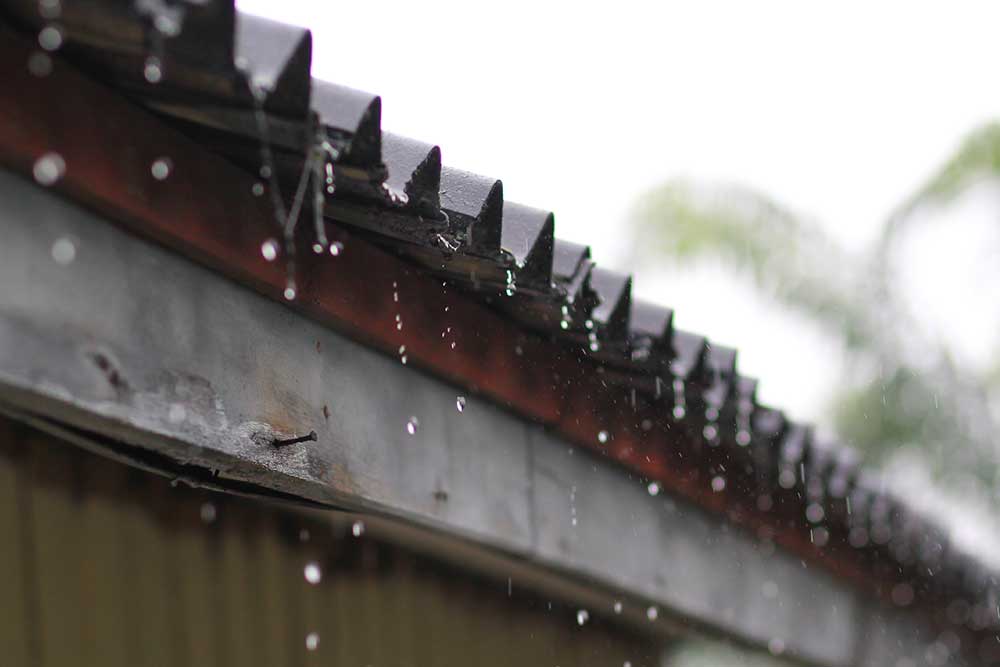Gutters prolong your shed’s | Spinifex Sheds